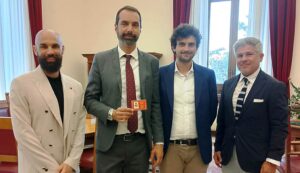 società cooperativa messina con il sindaco basile