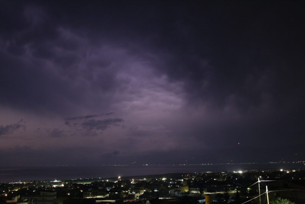 temporale stretto di messina 18 giugno 2025