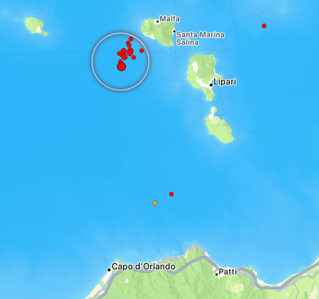 terremoto eolie
