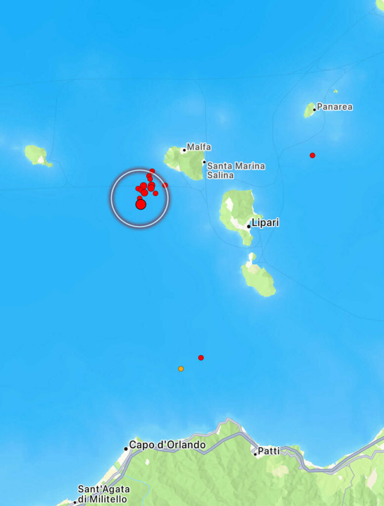 terremoto eolie
