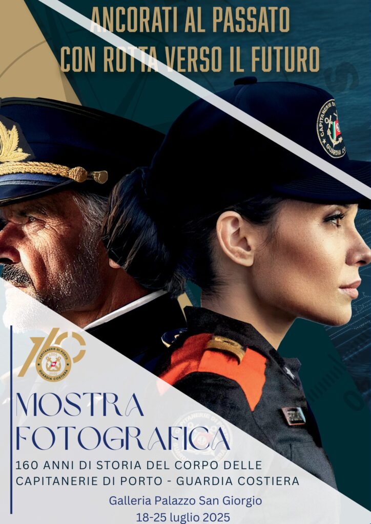 160 anni di Storia del Corpo delle Capitanerie di POrto ripercorsi attraverso una mostra fotografica