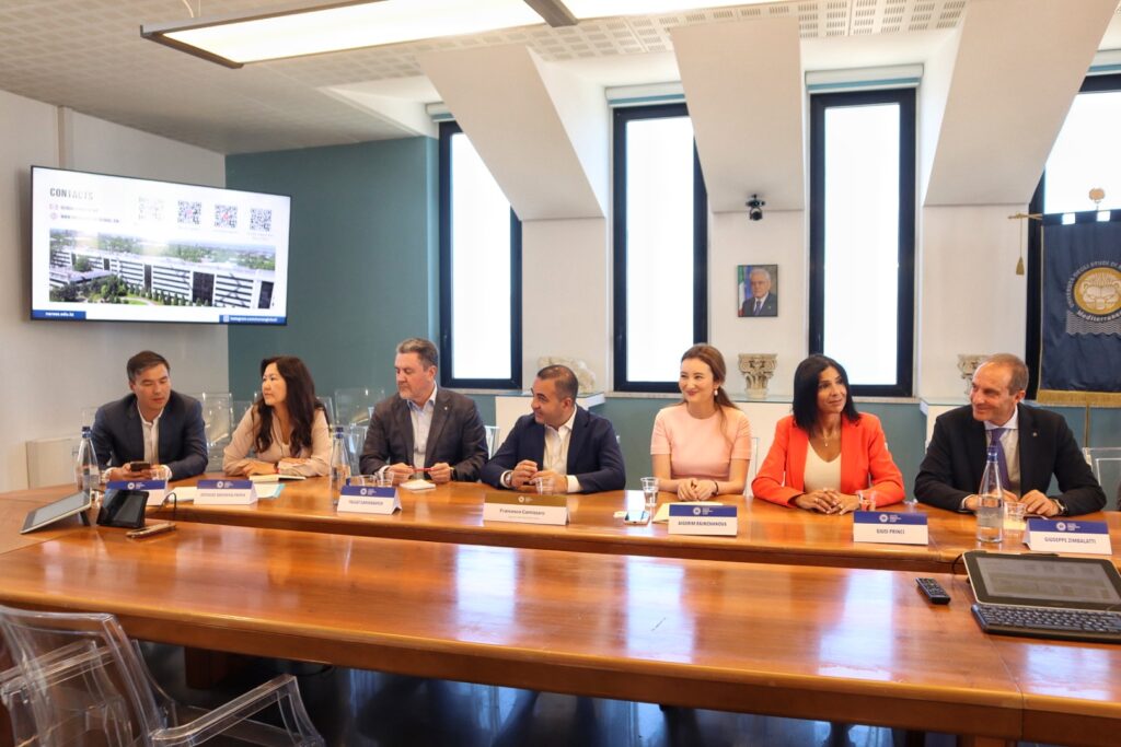 Accordo Mediterranea con l'Università del Kazakistan