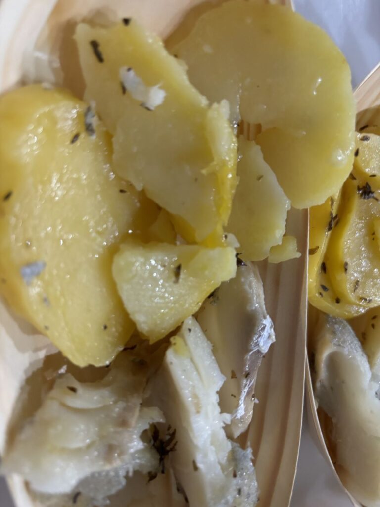 Baccalà in piazzetta a Martone