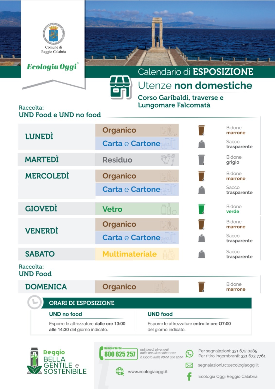 Calendario non domestico