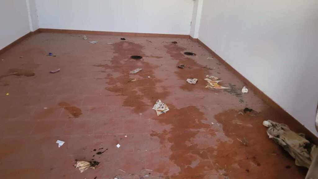 Degrado baracchette pescatori Parco Lineare Sud