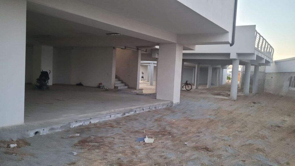 Degrado baracchette pescatori Parco Lineare Sud