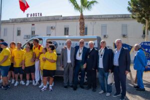 Donazione Minibus a ASD Baskin Castanea