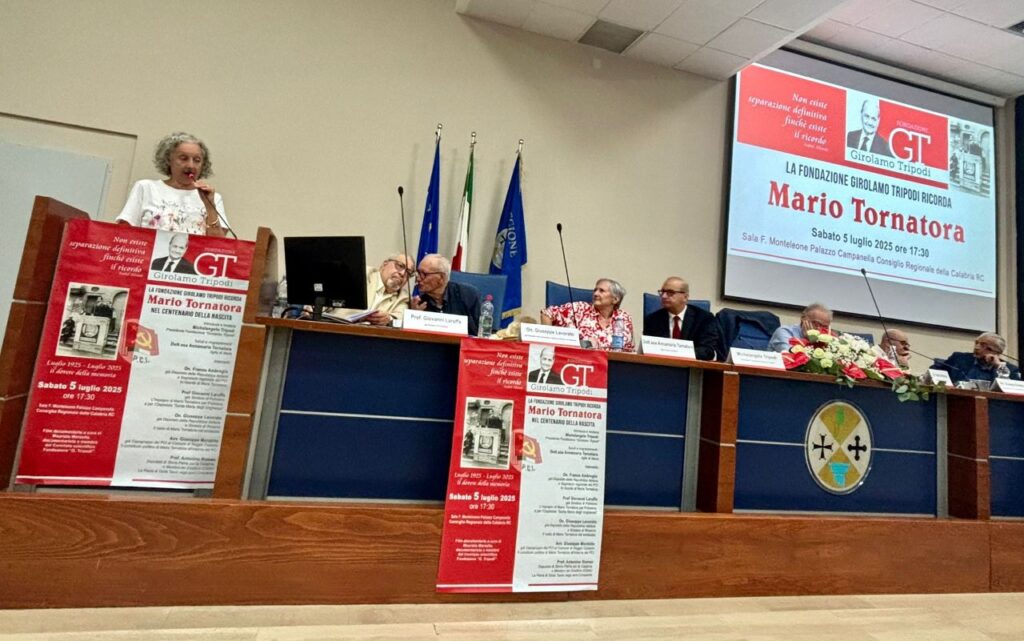 Evento fondazione Girolamo Tripodi ricordo Mario Tornatora