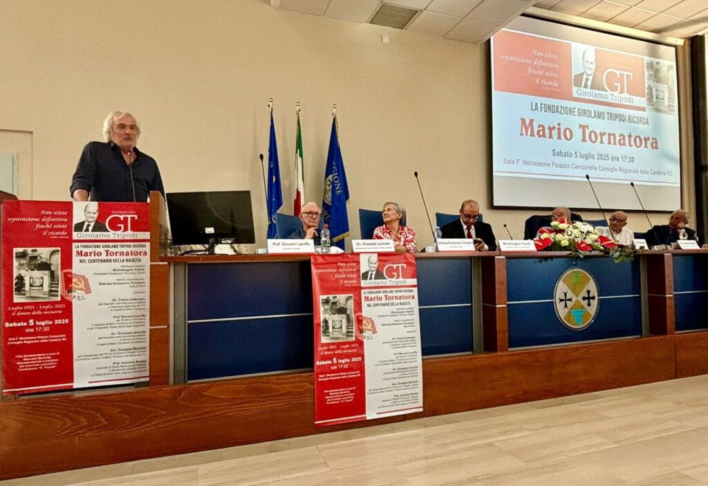 Evento fondazione Girolamo Tripodi ricordo Mario Tornatora