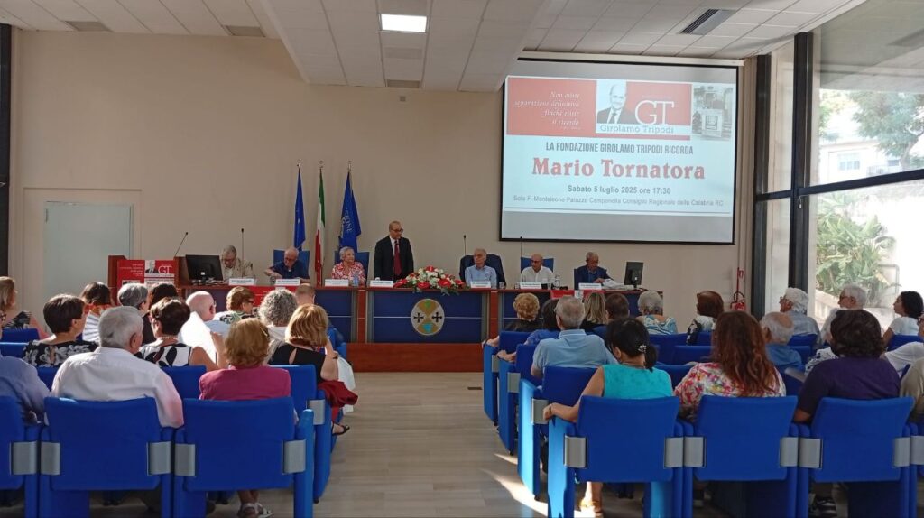 Evento fondazione Girolamo Tripodi ricordo Mario Tornatora