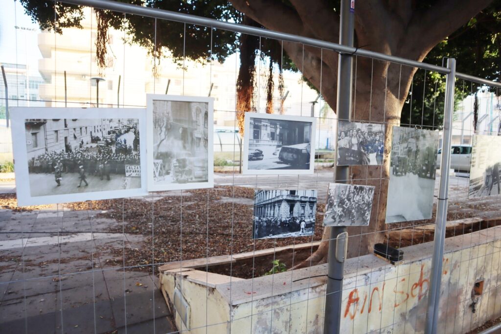 Evento in memoria dei Moti del 1970 a Piazzetta della Graziella