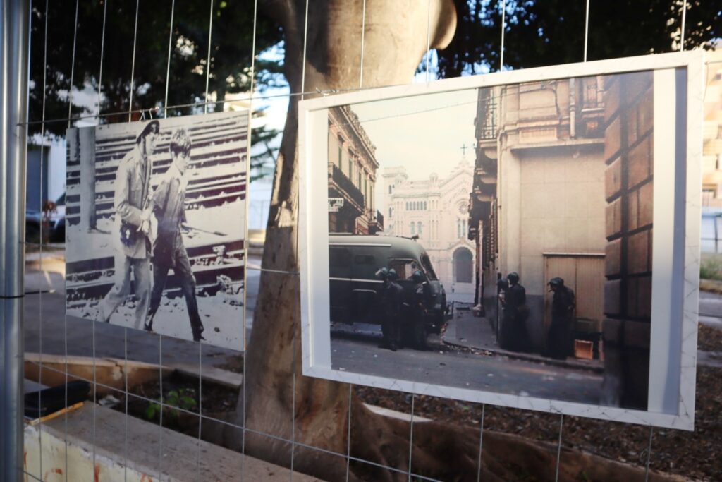 Evento in memoria dei Moti del 1970 a Piazzetta della Graziella