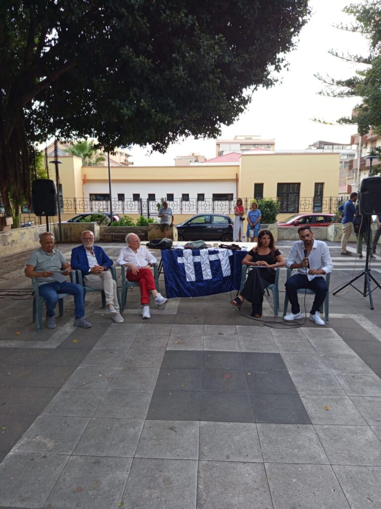 Evento in memoria dei Moti del 1970 a Piazzetta della Graziella