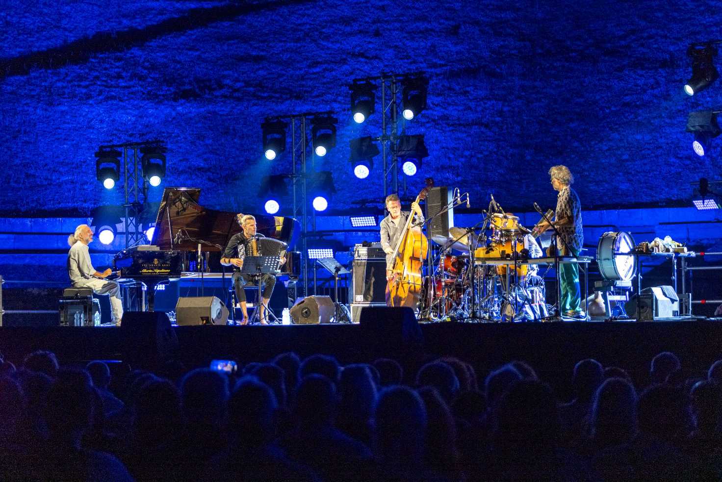 Foto live Bollani quintet 2