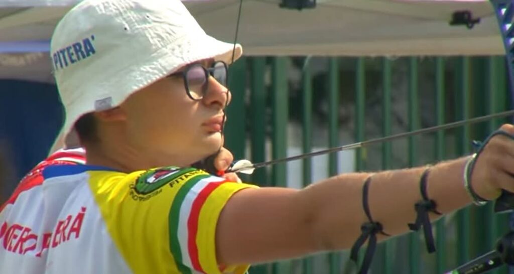 Francesco Poerio Piterà duranta la gara