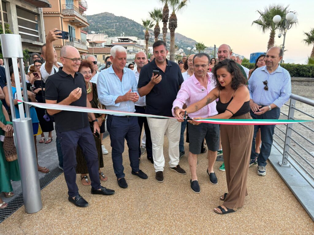 Inaugurazione lungomare Mazzeo di Taormina