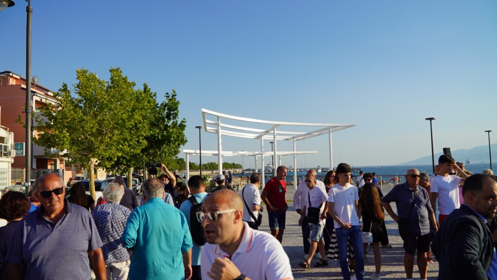 Inaugurazione piazza repubbliche marinare Villa