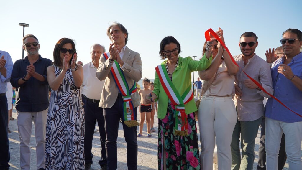 Inaugurazione piazza repubbliche marinare Villa