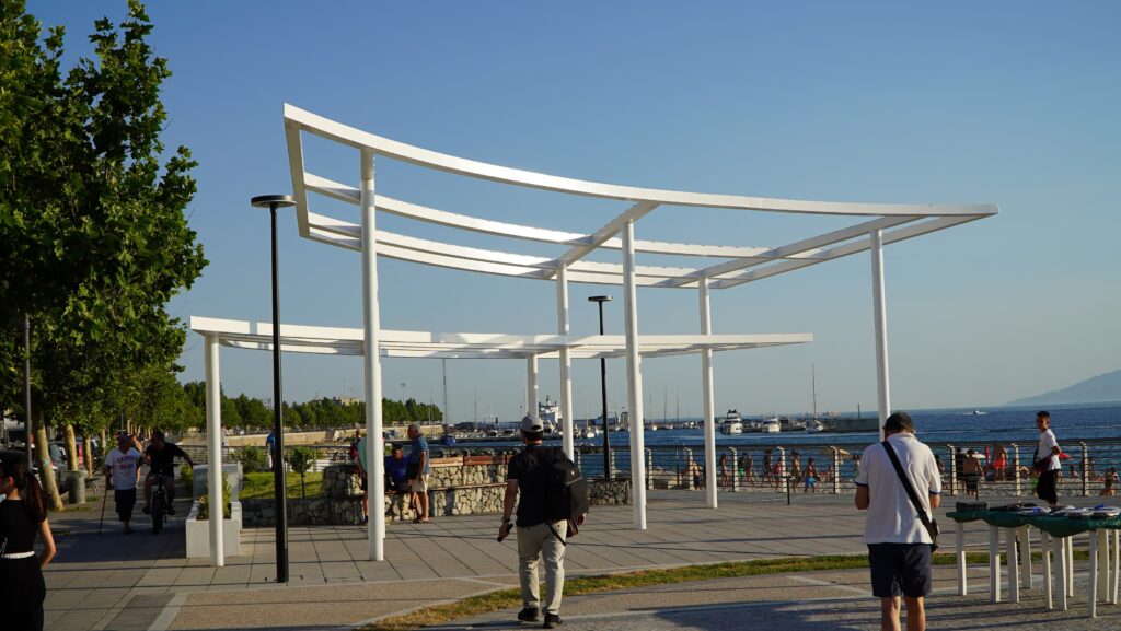 Inaugurazione piazza repubbliche marinare Villa