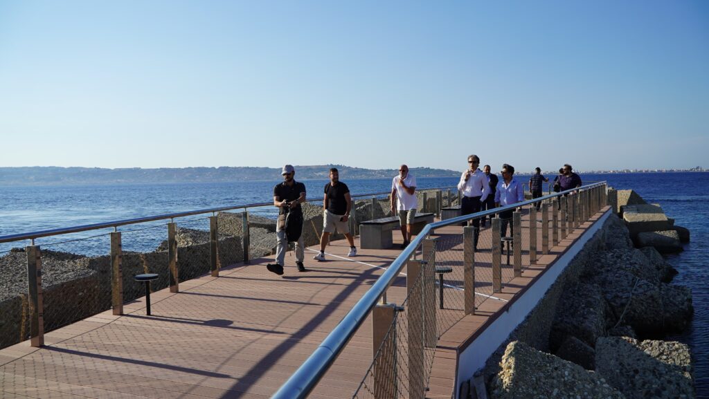 Inaugurazione piazza repubbliche marinare Villa