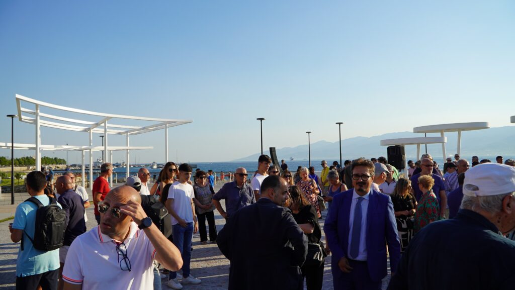 Inaugurazione piazza repubbliche marinare Villa