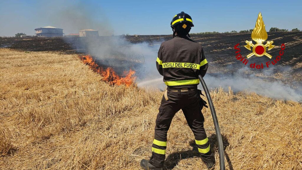 Incendi Crotone