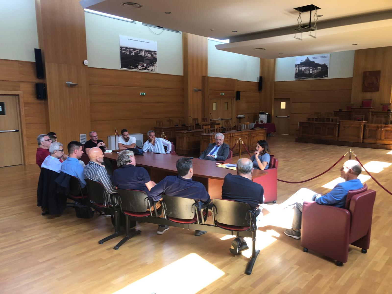 Lamezia Terme incontro amministrazione sindacati