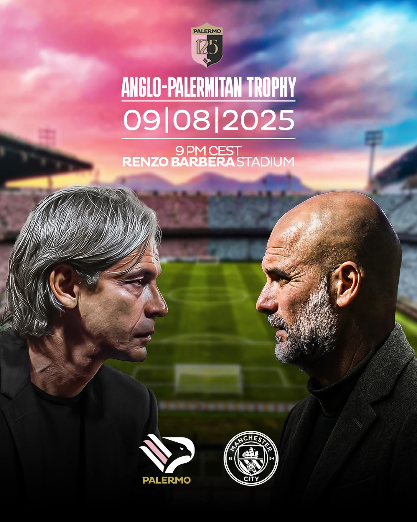 Locandina Palermo-Manchester City