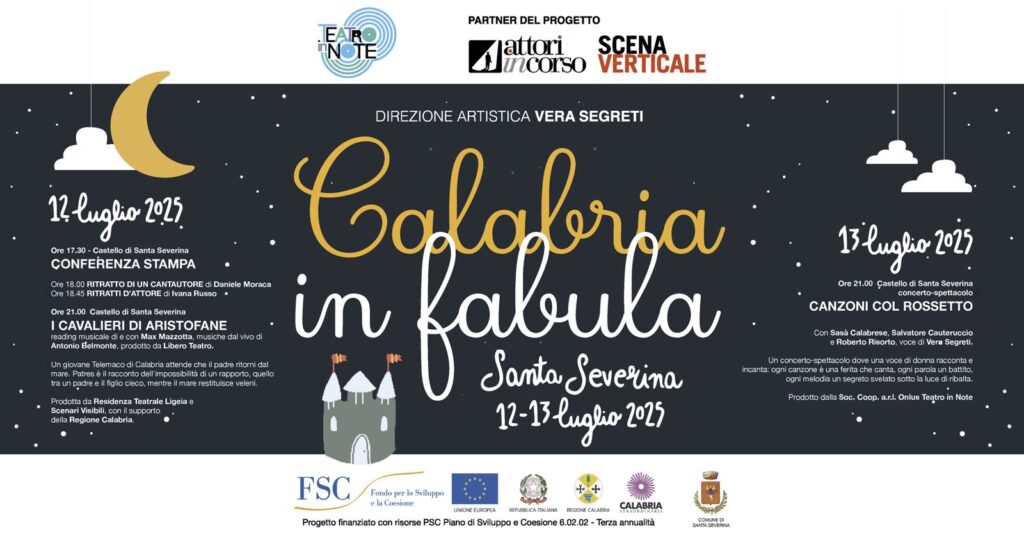 Locandina Santa Severina Calabria in Fabula