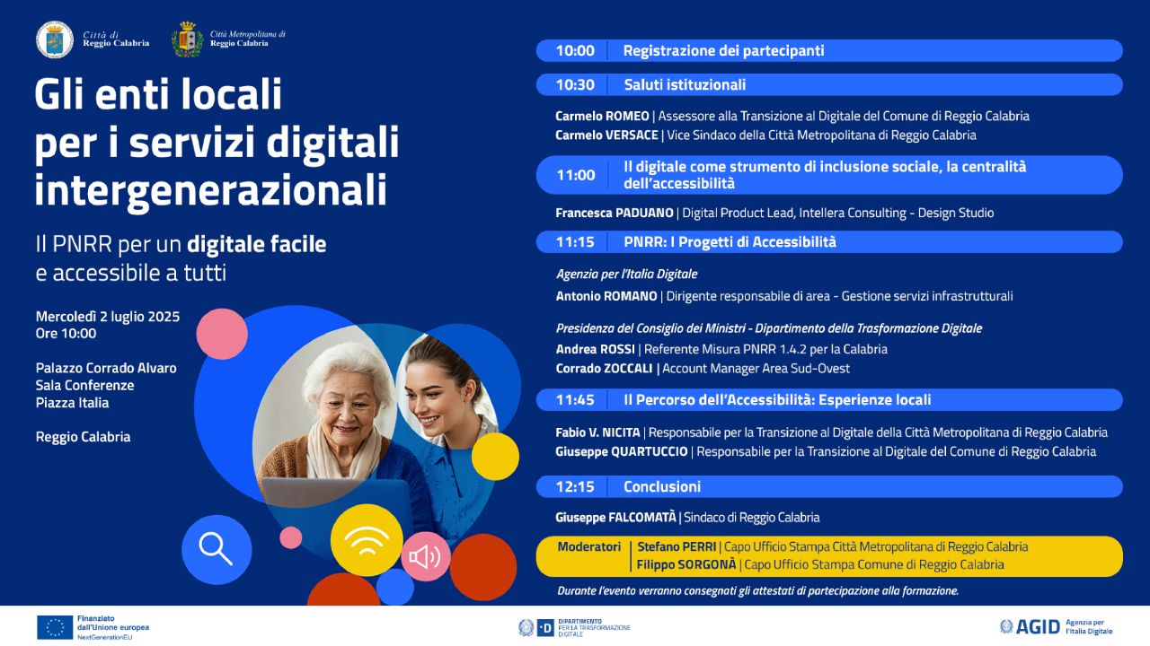 Locandina enti locali e PNRR