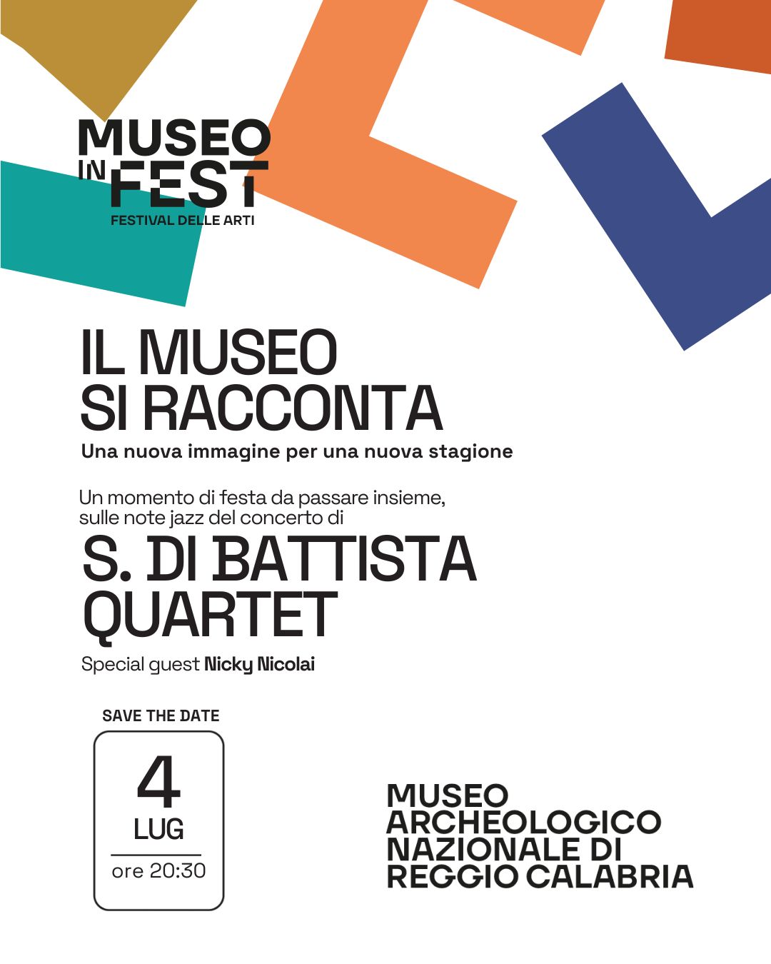 Locandina rebranding Museo Reggio Calabria