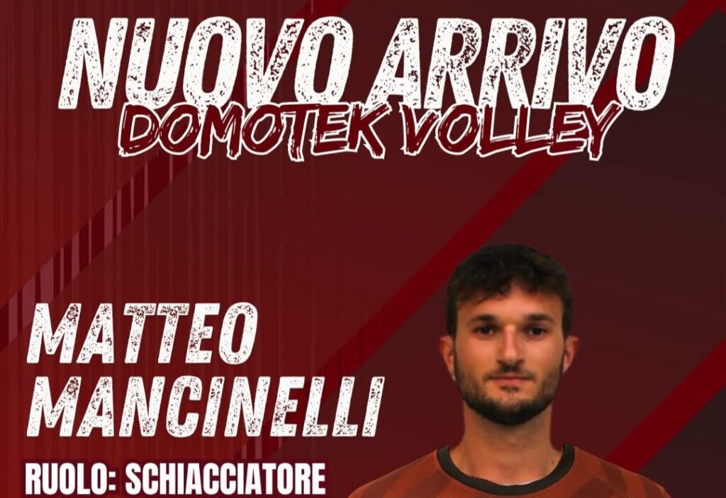 Matteo Mancinelli Domotek Volley