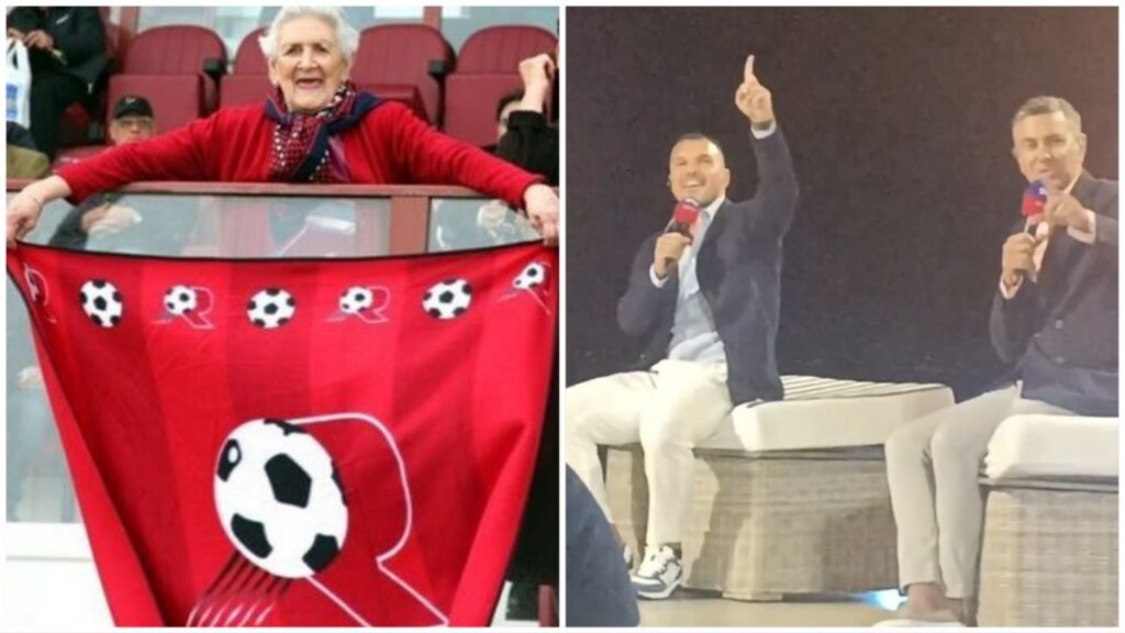 Nonna Maria Valeri Bojinov e Billy Costacurta