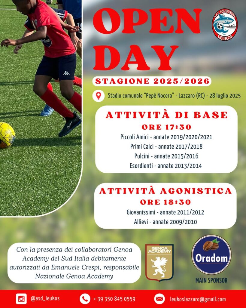 Open Day Leukos Lazzaro