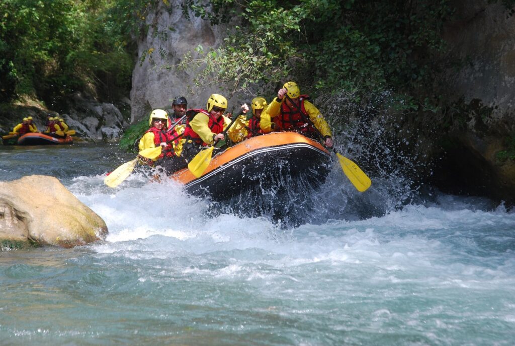 PAPASIDERO - RAFTING