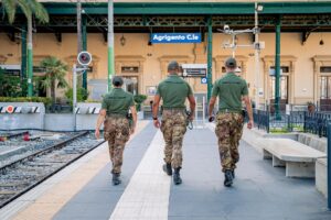 Pattuglia Agrigento stazione
