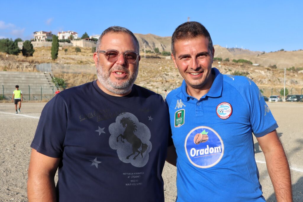 Polisportiva Leukos allenamento open day tonino foti e domenico polimeni