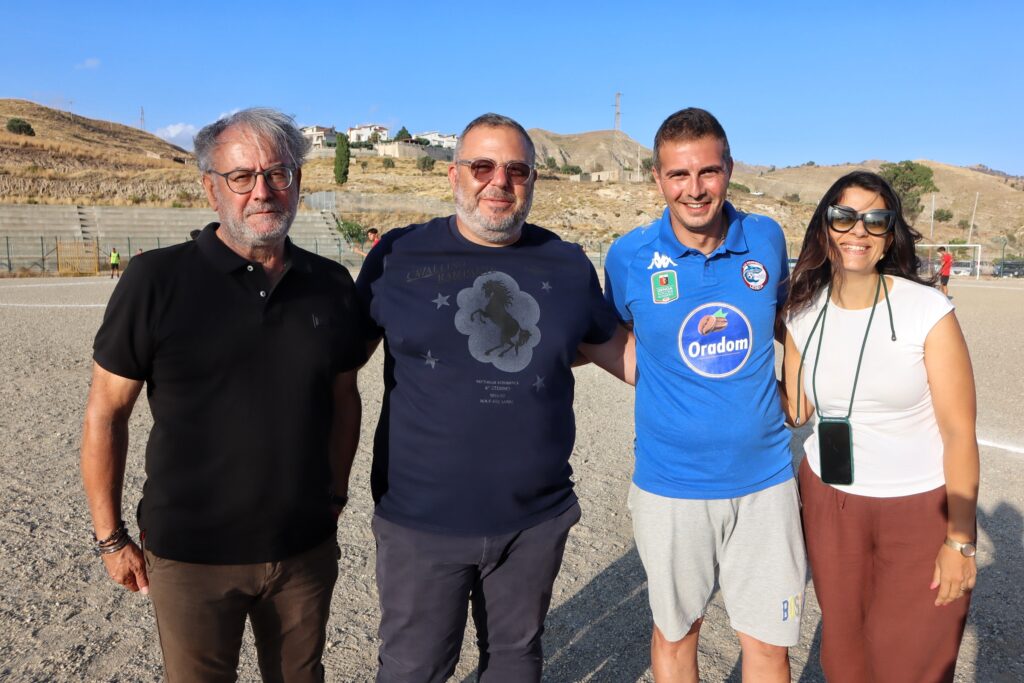 Polisportiva Leukos allenamento open day sindaco motta san giovanni tonino foti e domenico polimeni