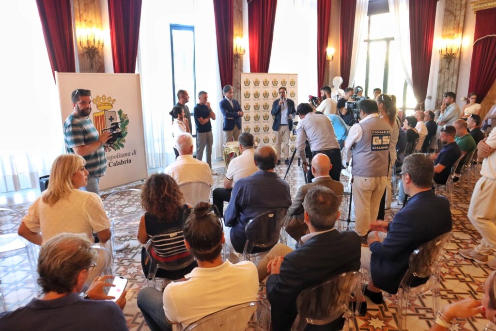 Presentazione Sky Calciomercato a Reggio Calabria