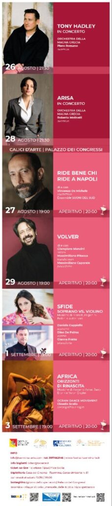 Programma Festival Taormina