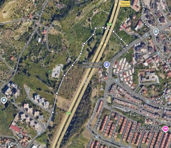 Proposte viabilità zona sud messina