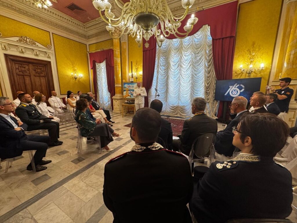 Quadro Raffaella Polifroni 160 anni Guardia Costiera