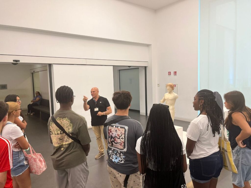 Ragazzi americani Museo e Bronzi di Riace
