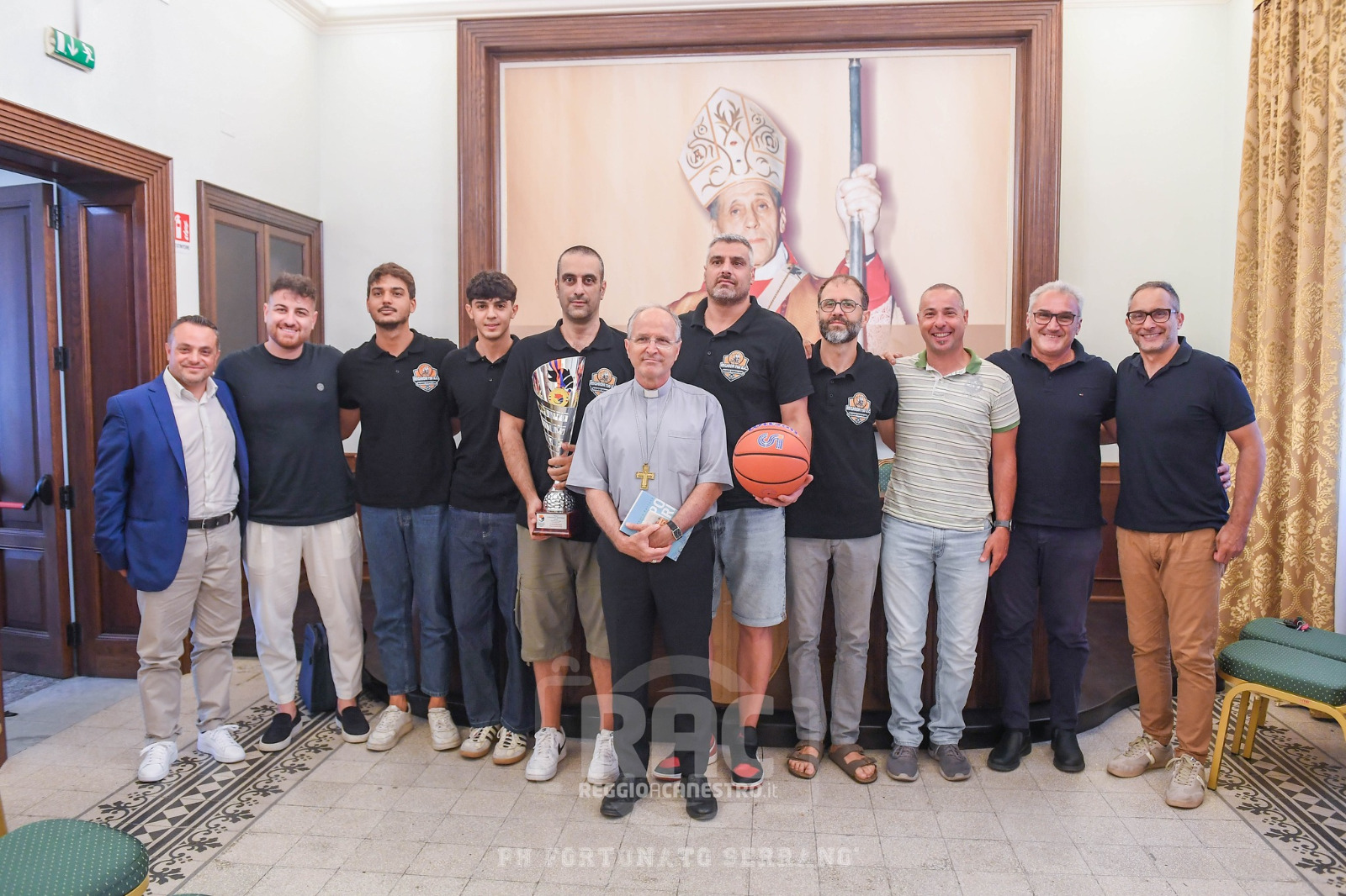 Reghion incontra l’arcivescovo Morrone