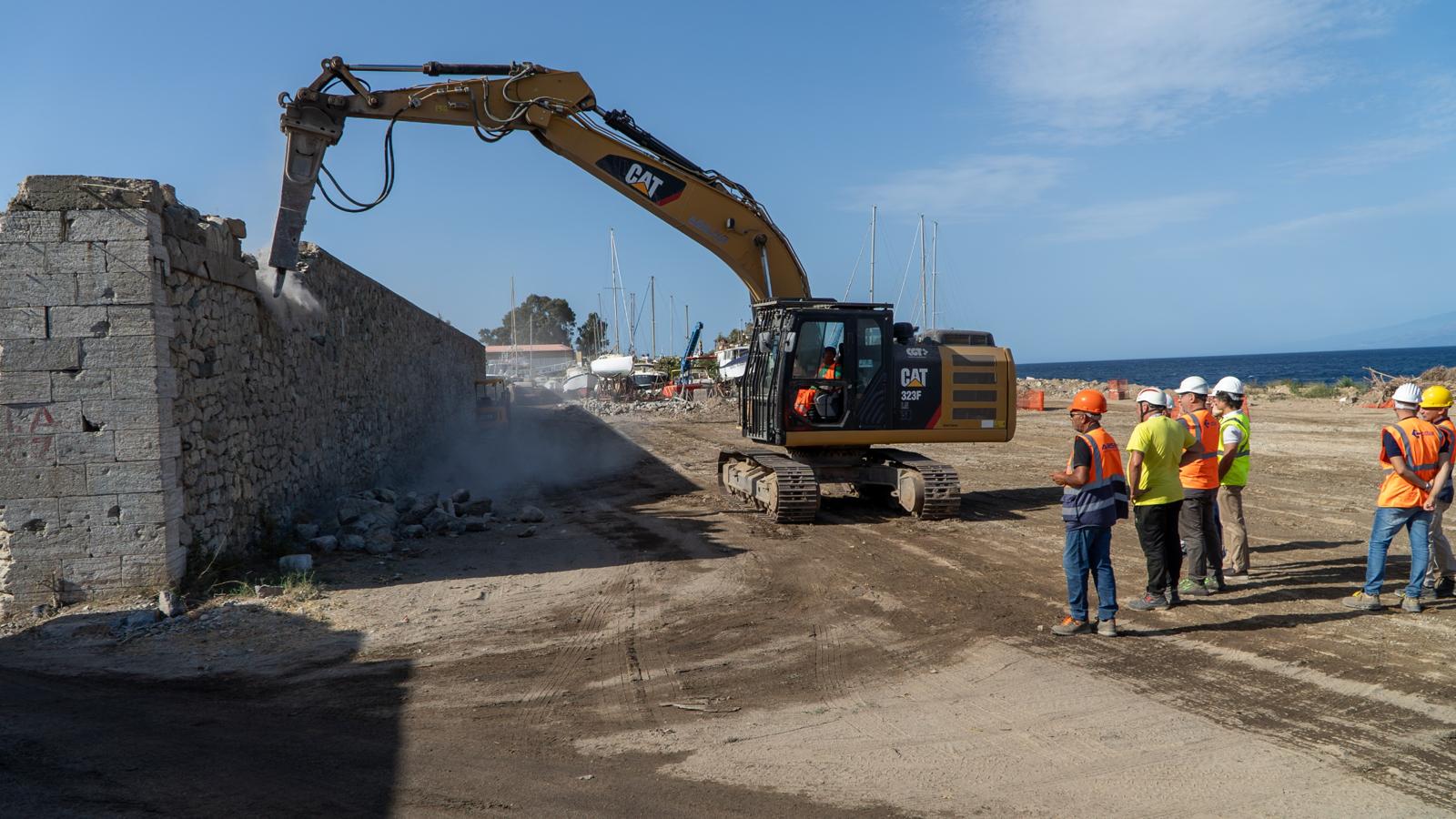 Sopralluogo cantiere Museo del Mare