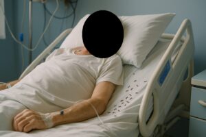 anziano ricoverato in ospedale pieno di formiche nel letto