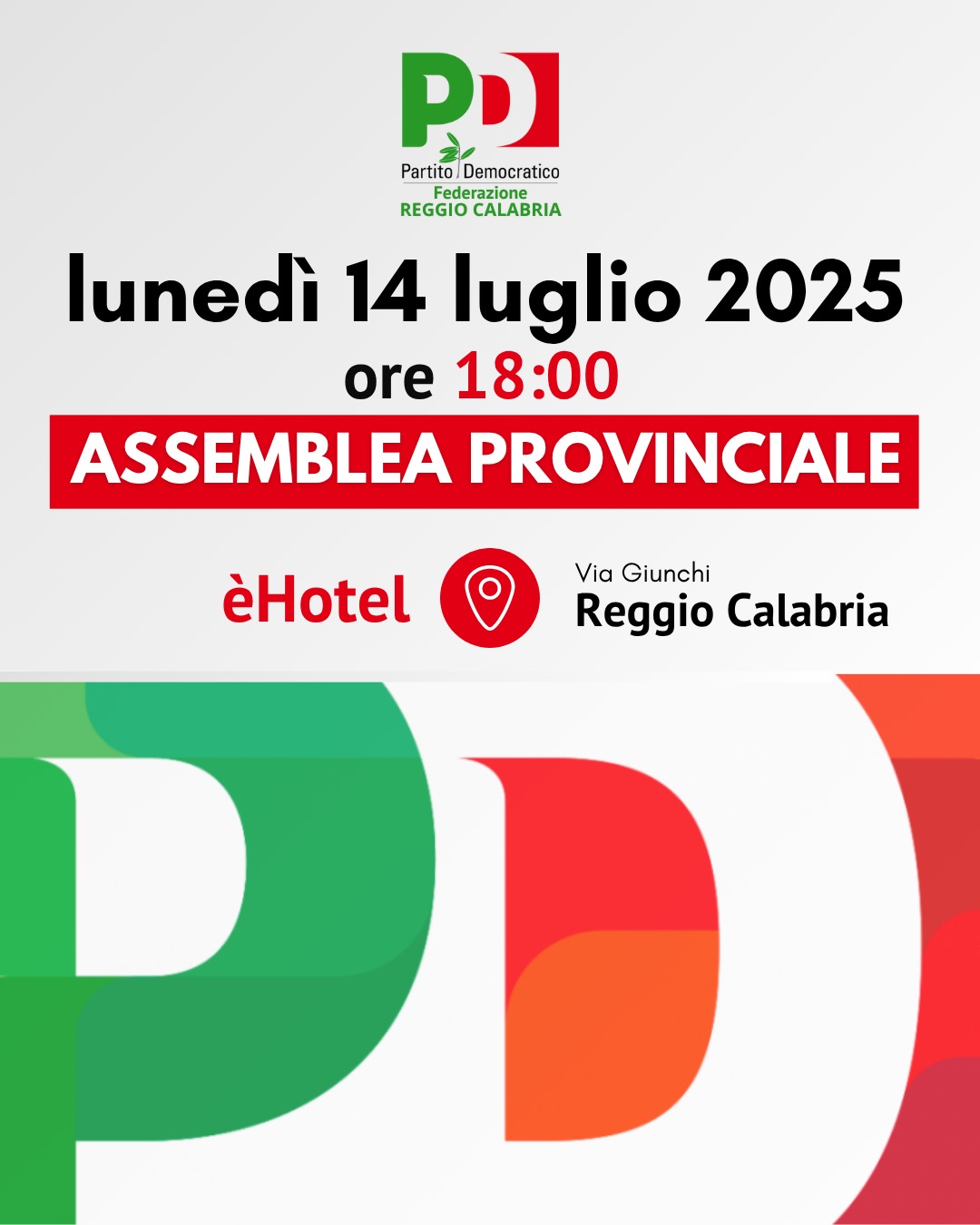 assemblea Pd Reggio Calabria