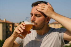 bere alcolici con il caldo