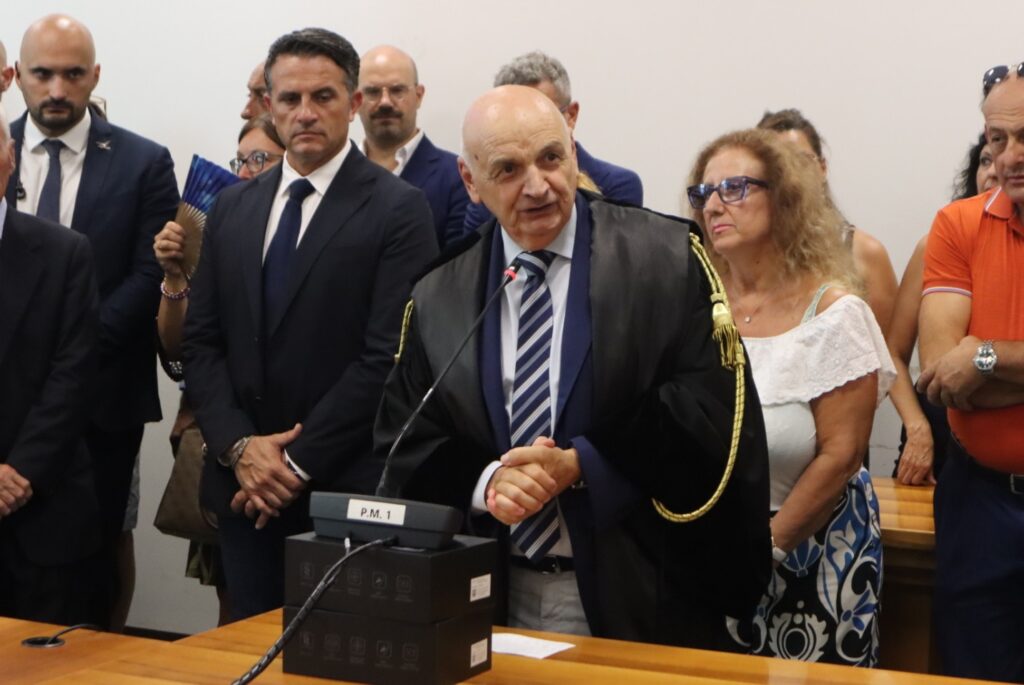 cerimonia di insediamento procuratore Borrelli - Reggio Calabria