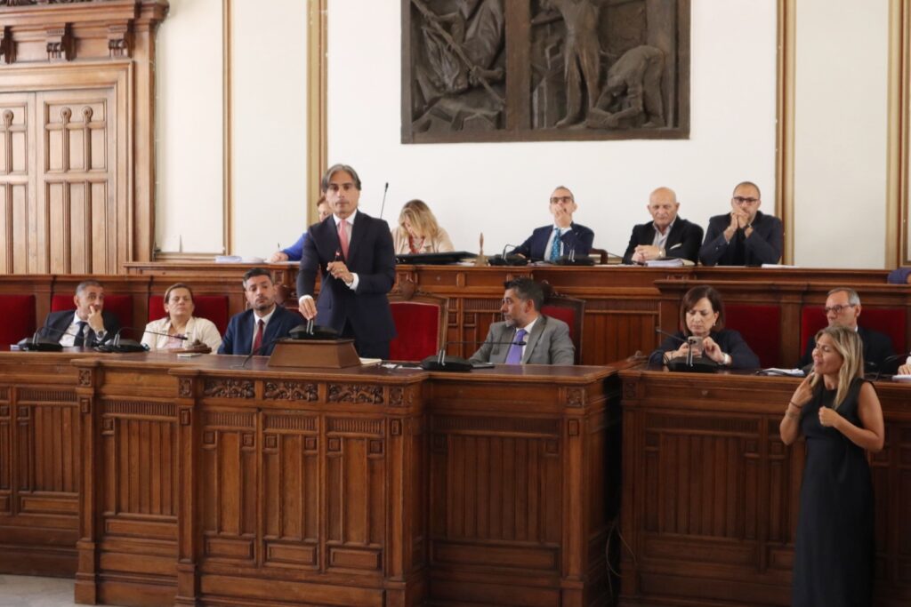 consiglio comunale reggio calabria 31 luglio 2025 falcomatà